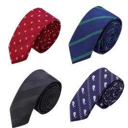 2'' Textured Slim Necktie for men boys