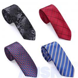 Mens Necktie Polyester Silk