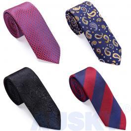 Mens Necktie Polyester Silk