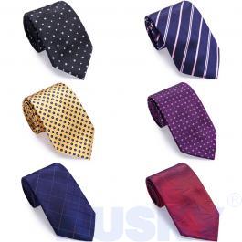 Mens Necktie Polyester Silk 