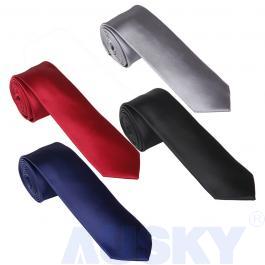 Mens Necktie Polyester Silk
